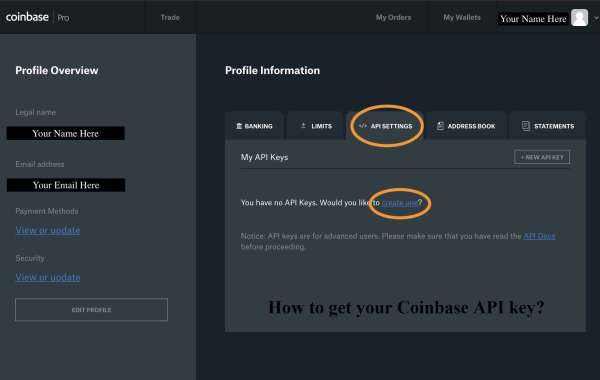 How to get your Coinbase API key?